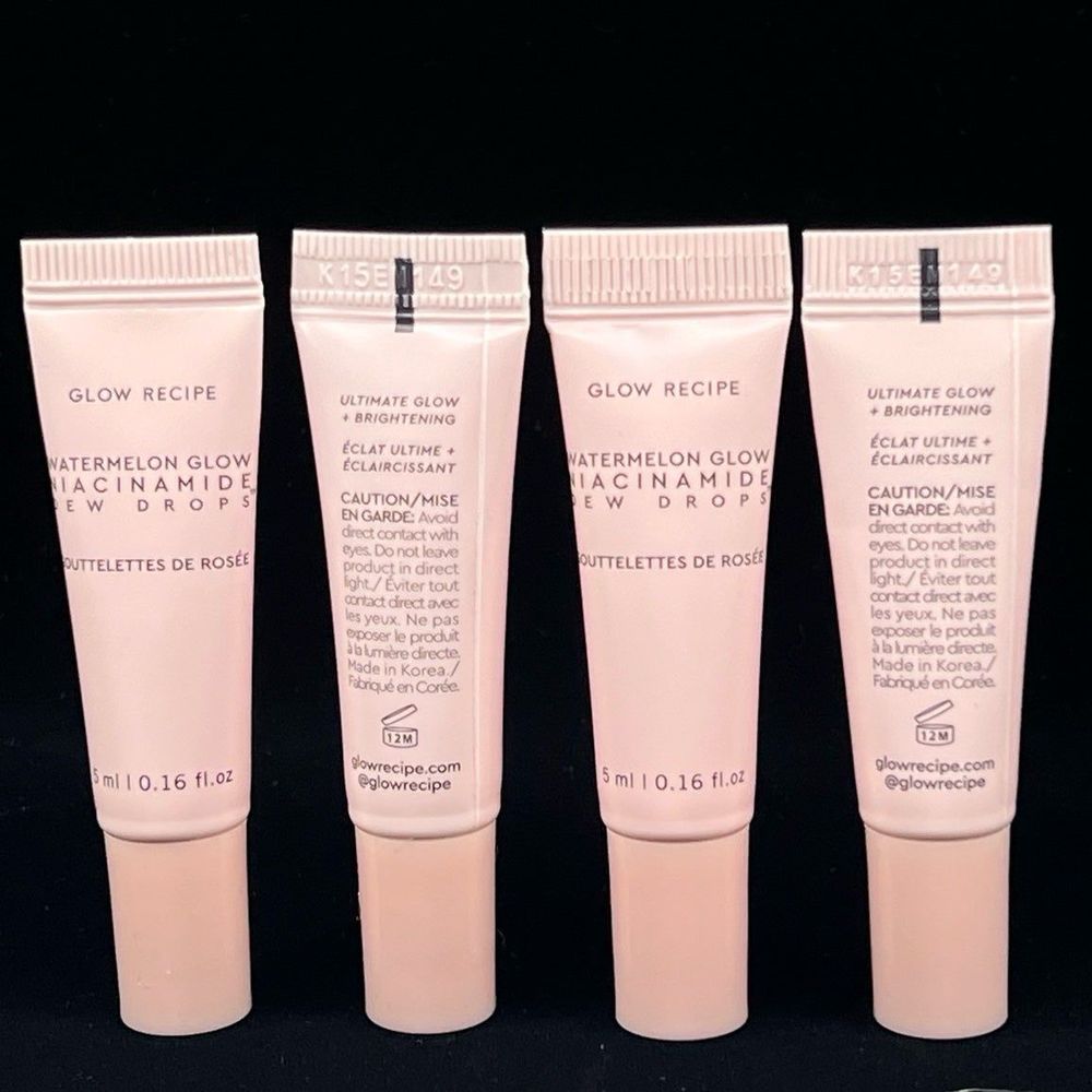 GLOW RECIPE WATERMELON GLOW NIACINAMIDE DEW DROPS 5ml each